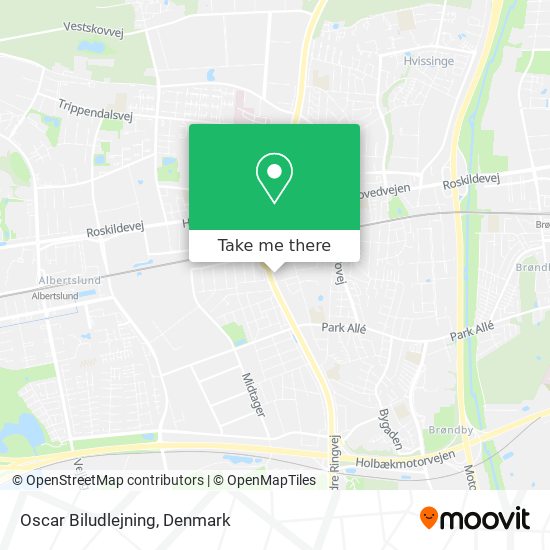 Oscar Biludlejning map