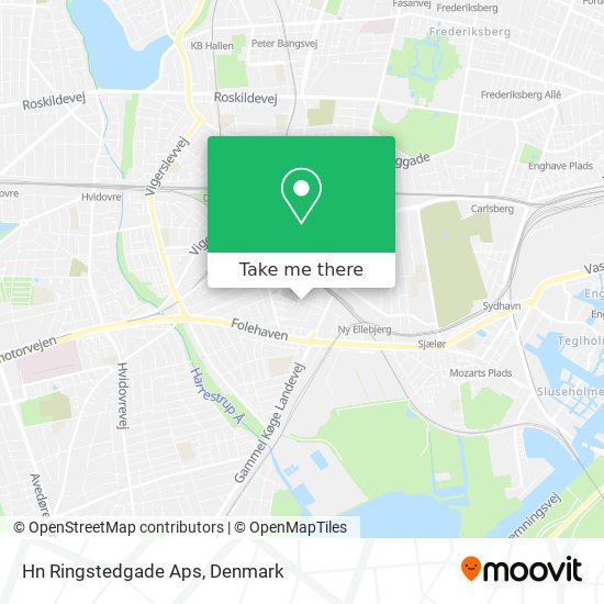 Hn Ringstedgade Aps map