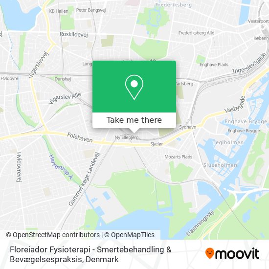 Floreiador Fysioterapi - Smertebehandling & Bevægelsespraksis map