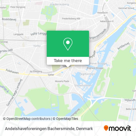 Andelshaveforeningen Bachersminde map