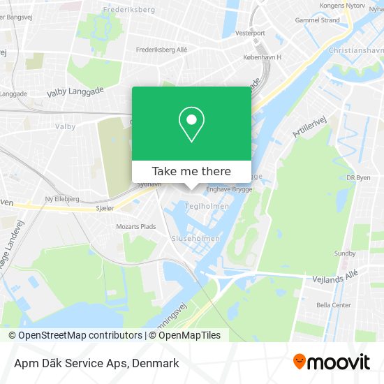 Apm Dãk Service Aps map