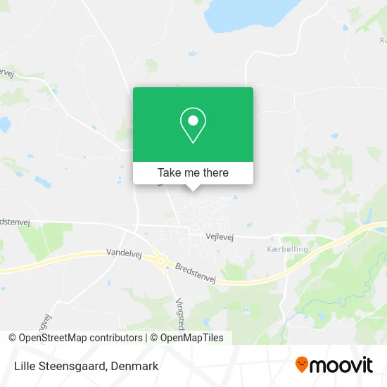 Lille Steensgaard map