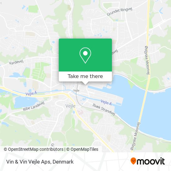 Vin & Vin Vejle Aps map