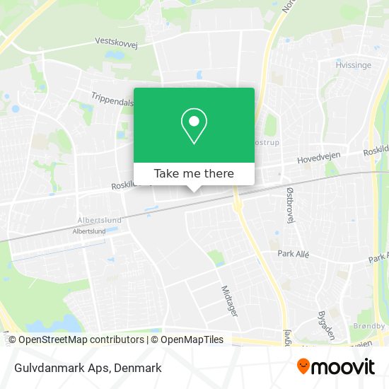 Gulvdanmark Aps map