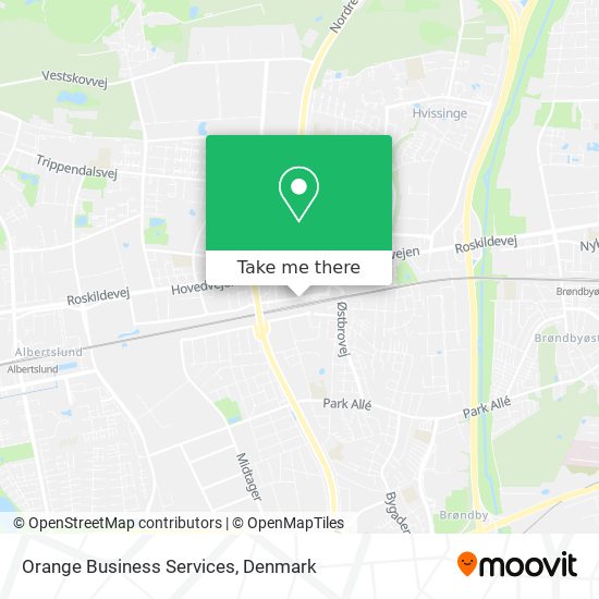 Orange Business Services map