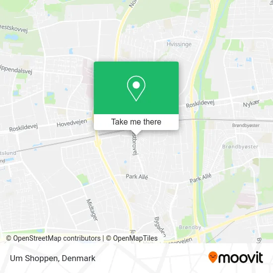 Um Shoppen map