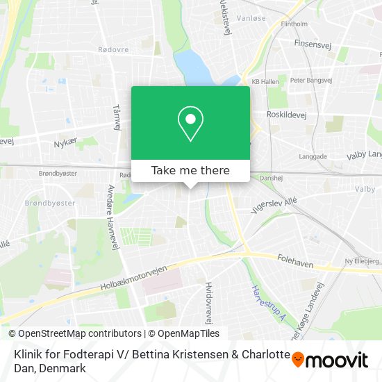 Klinik for Fodterapi V/ Bettina Kristensen & Charlotte Dan map