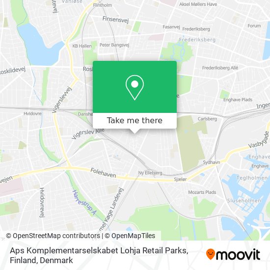 Aps Komplementarselskabet Lohja Retail Parks, Finland map