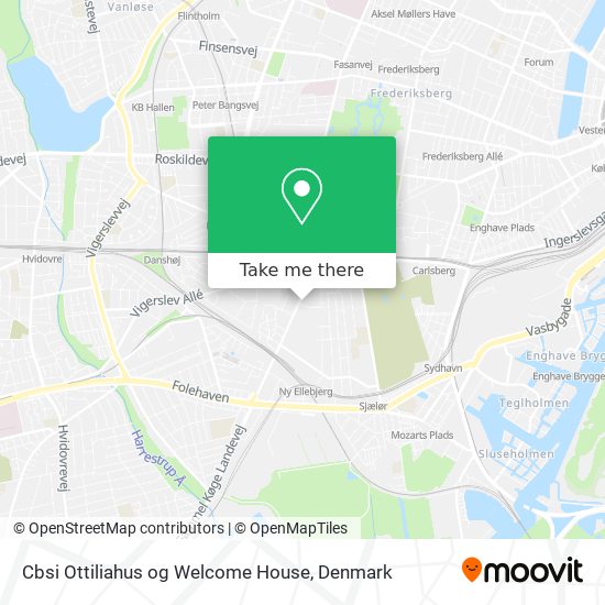 Cbsi Ottiliahus og Welcome House map