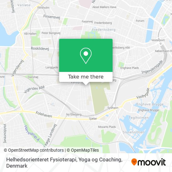 Helhedsorienteret Fysioterapi, Yoga og Coaching map