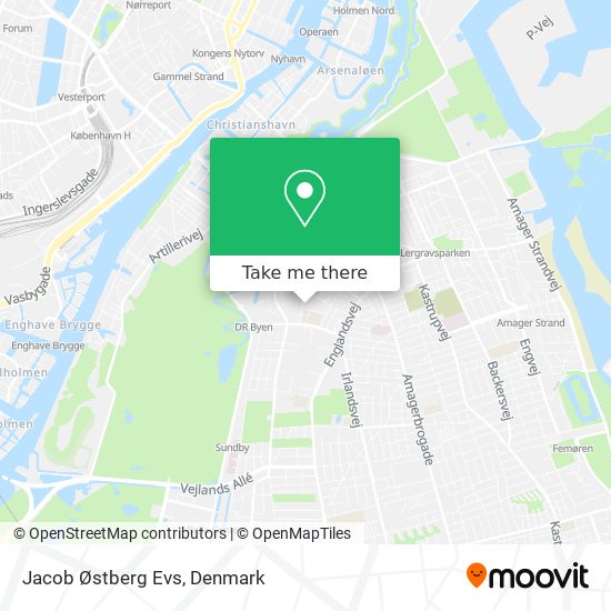 Jacob Østberg Evs map