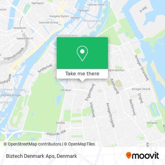 Biztech Denmark Aps map