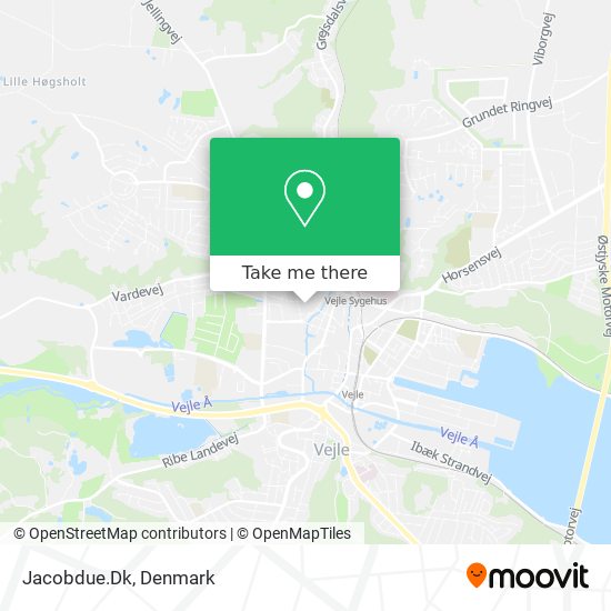 Jacobdue.Dk map