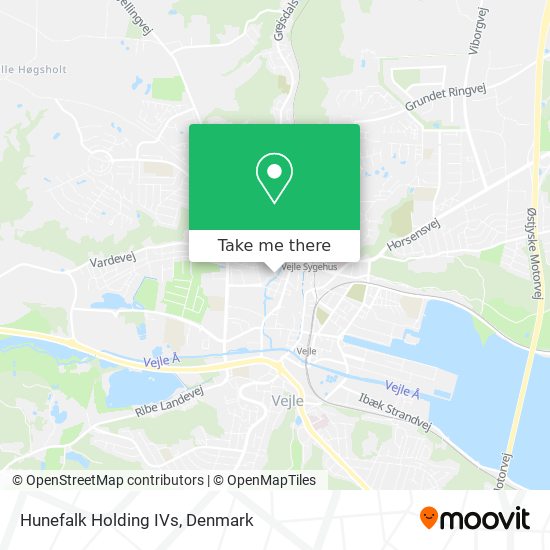 Hunefalk Holding IVs map