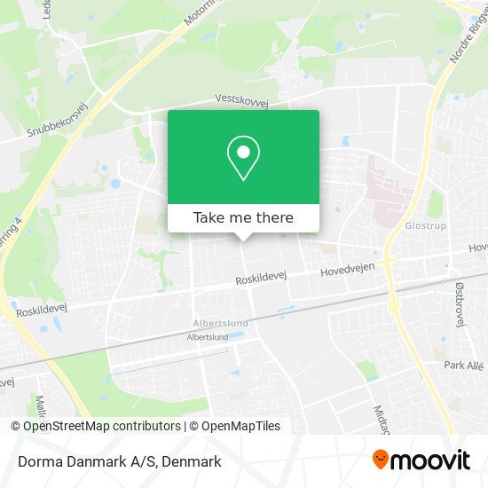 Dorma Danmark A/S map