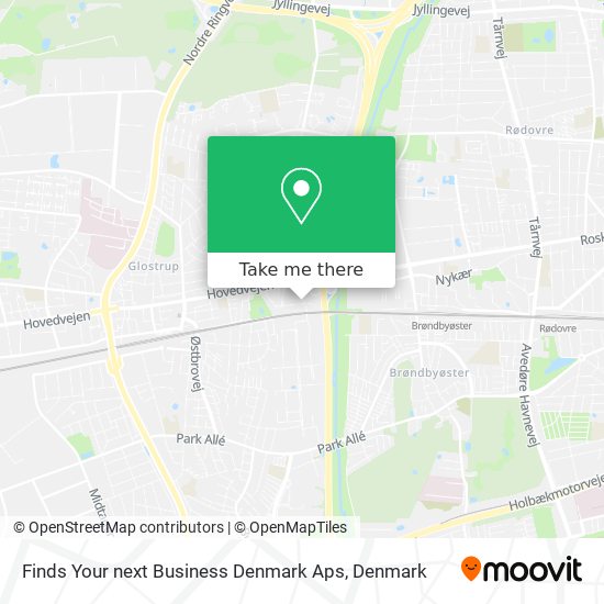 Finds Your next Business Denmark Aps map