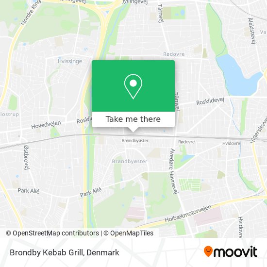 Brondby Kebab Grill map