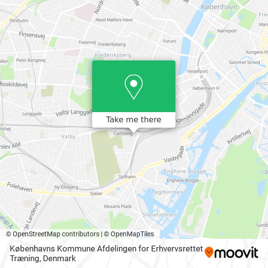 Københavns Kommune Afdelingen for Erhvervsrettet Træning map