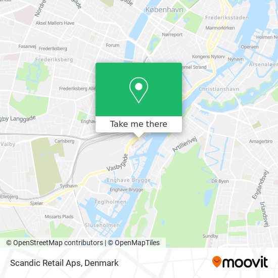 Scandic Retail Aps map