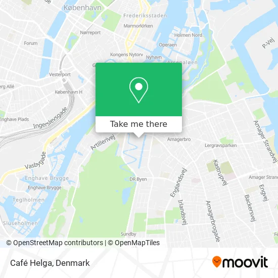 Café Helga map