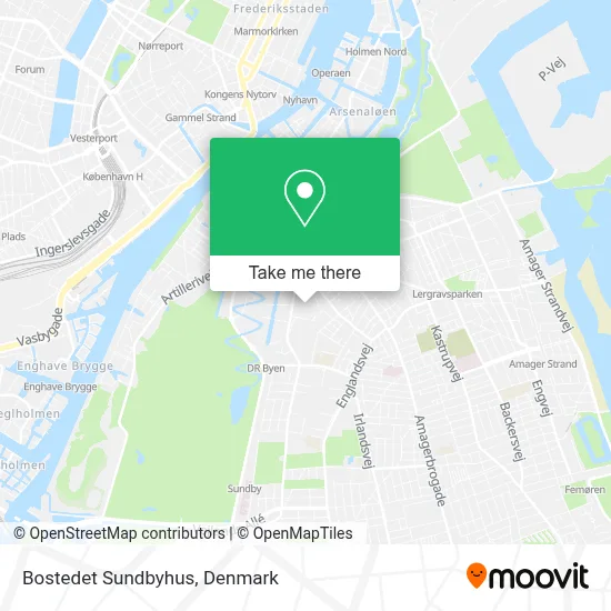 Bostedet Sundbyhus map