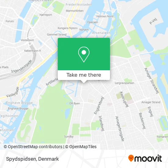 Spydspidsen map