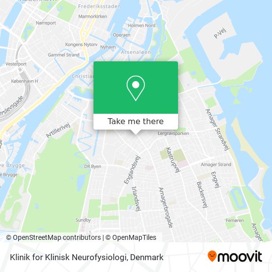 Klinik for Klinisk Neurofysiologi map