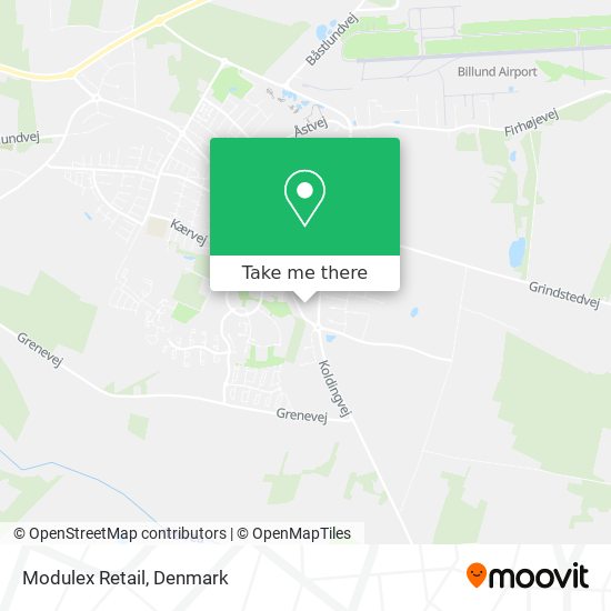 Modulex Retail map