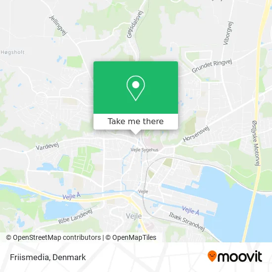 Friismedia map