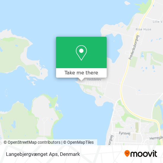 Langebjergvænget Aps map