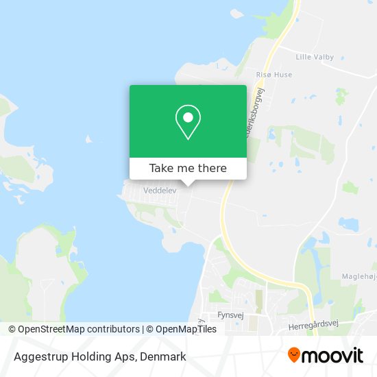 Aggestrup Holding Aps map