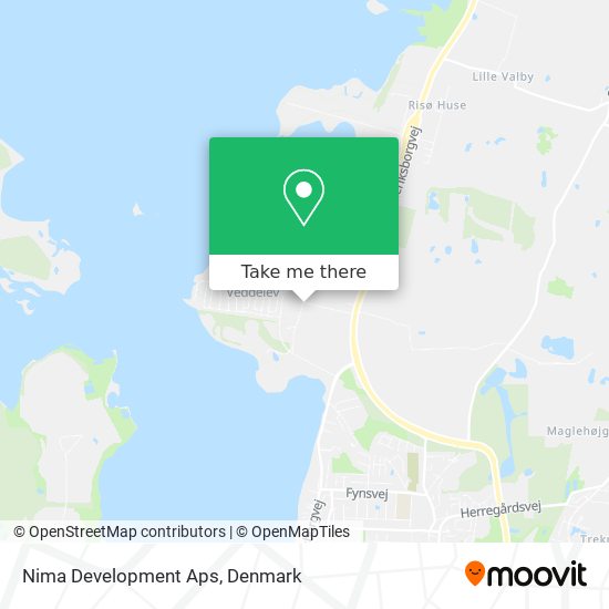 Nima Development Aps map