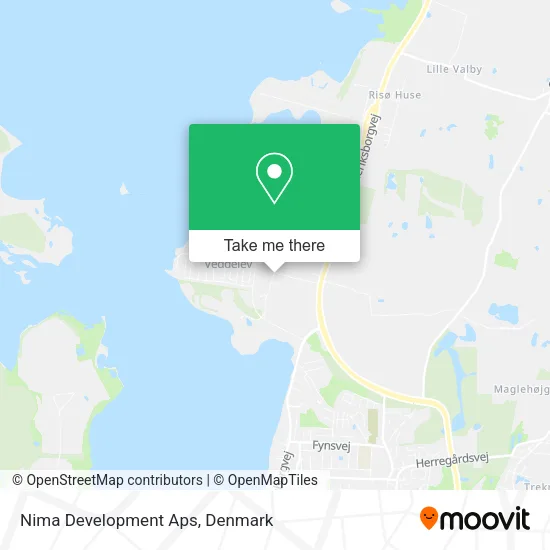 Nima Development Aps map