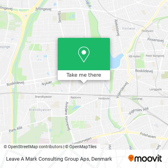 Leave A Mark Consulting Group Aps map