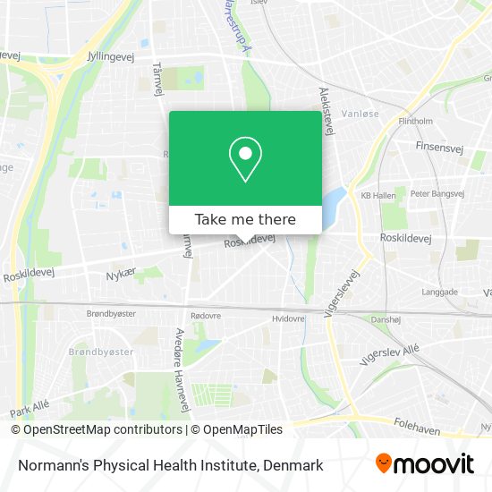 Normann's Physical Health Institute map