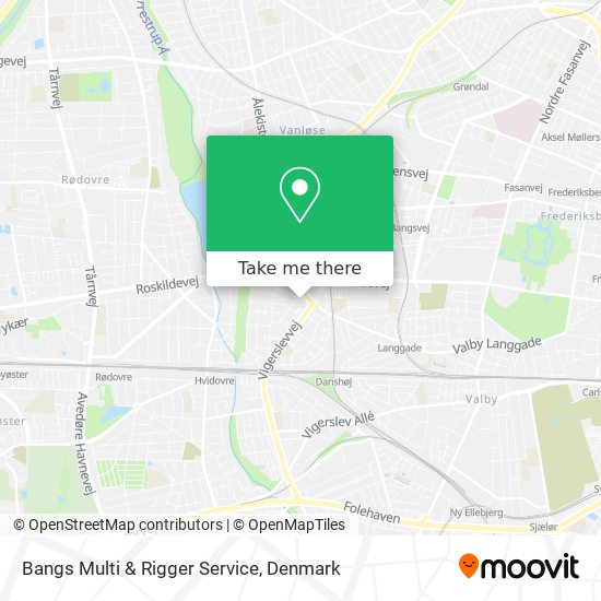 Bangs Multi & Rigger Service map