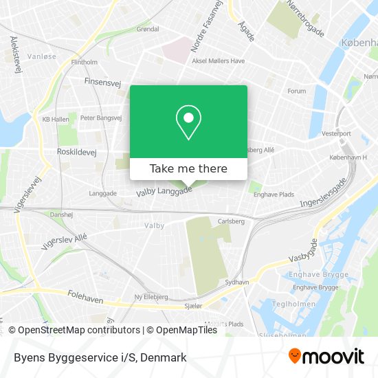 Byens Byggeservice i/S map