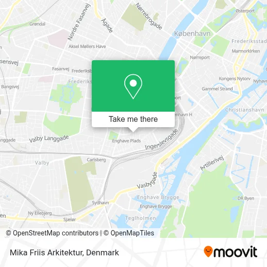 Mika Friis Arkitektur map