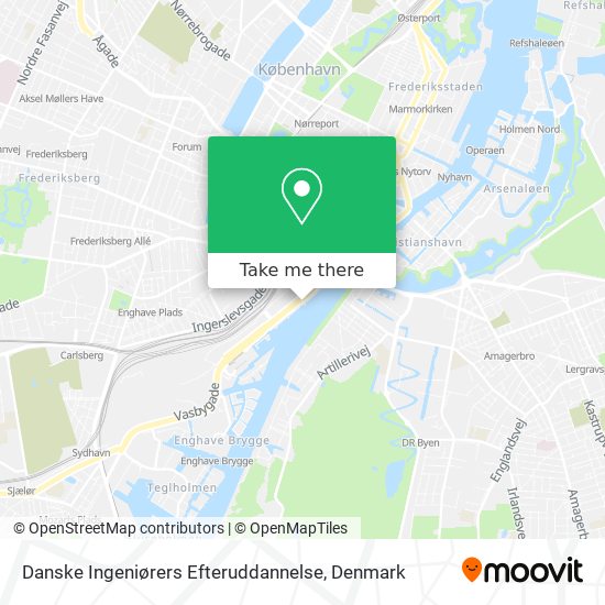 Danske Ingeniørers Efteruddannelse map