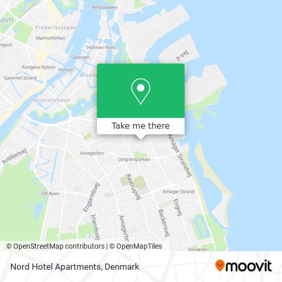 Nord Hotel Apartments map