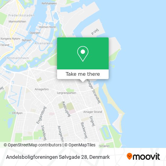 Andelsboligforeningen Sølvgade 28 map