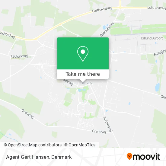 Agent Gert Hansen map