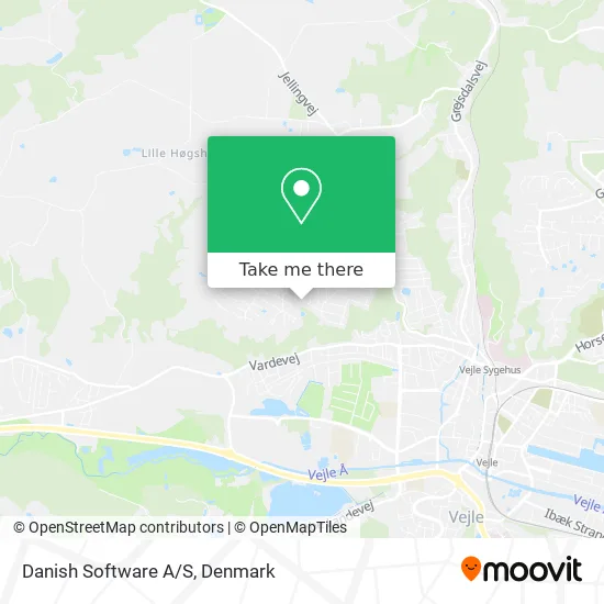 Danish Software A/S map