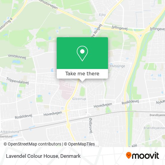 Lavendel Colour House map