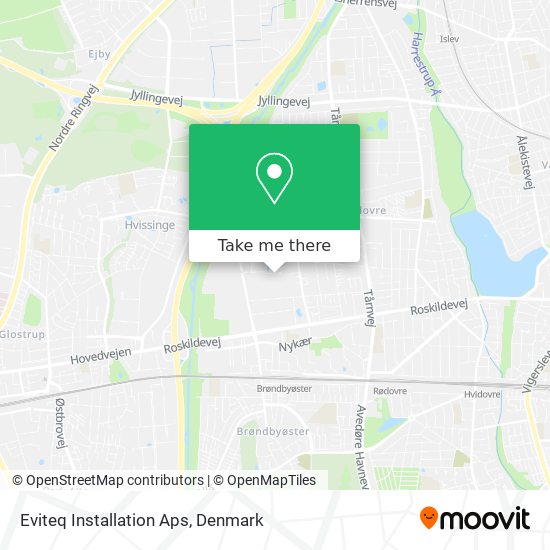 Eviteq Installation Aps map