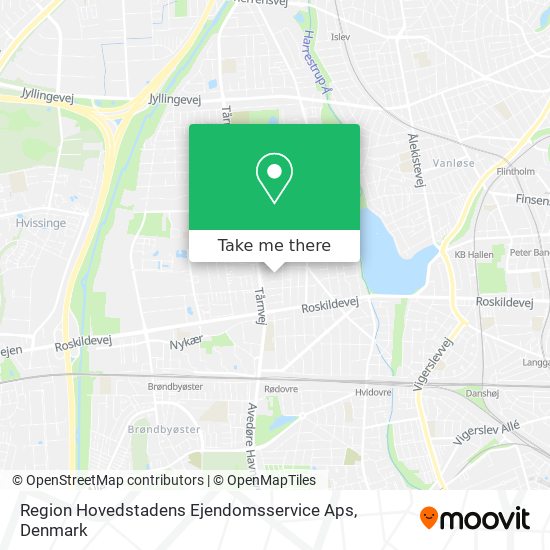 Region Hovedstadens Ejendomsservice Aps map