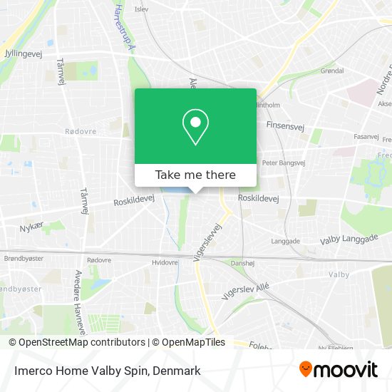 Imerco Home Valby Spin map