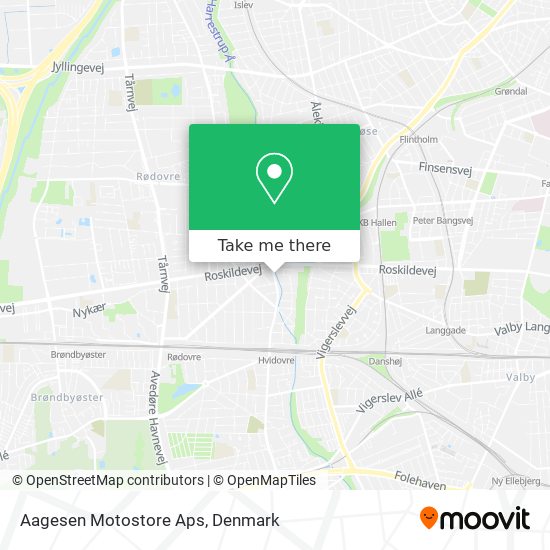 Aagesen Motostore Aps map