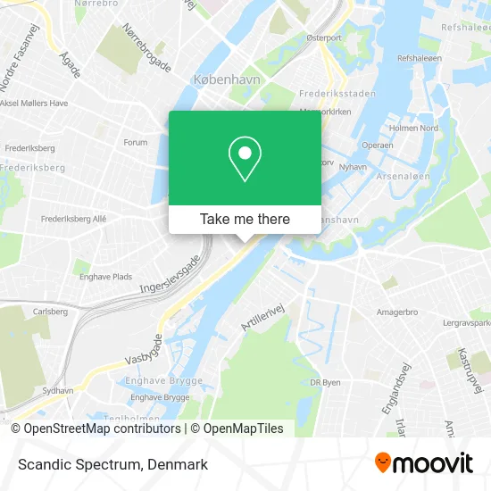 Scandic Spectrum map