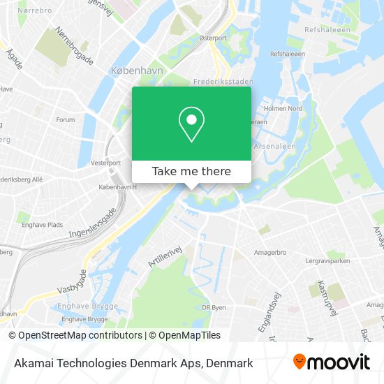 Akamai Technologies Denmark Aps map